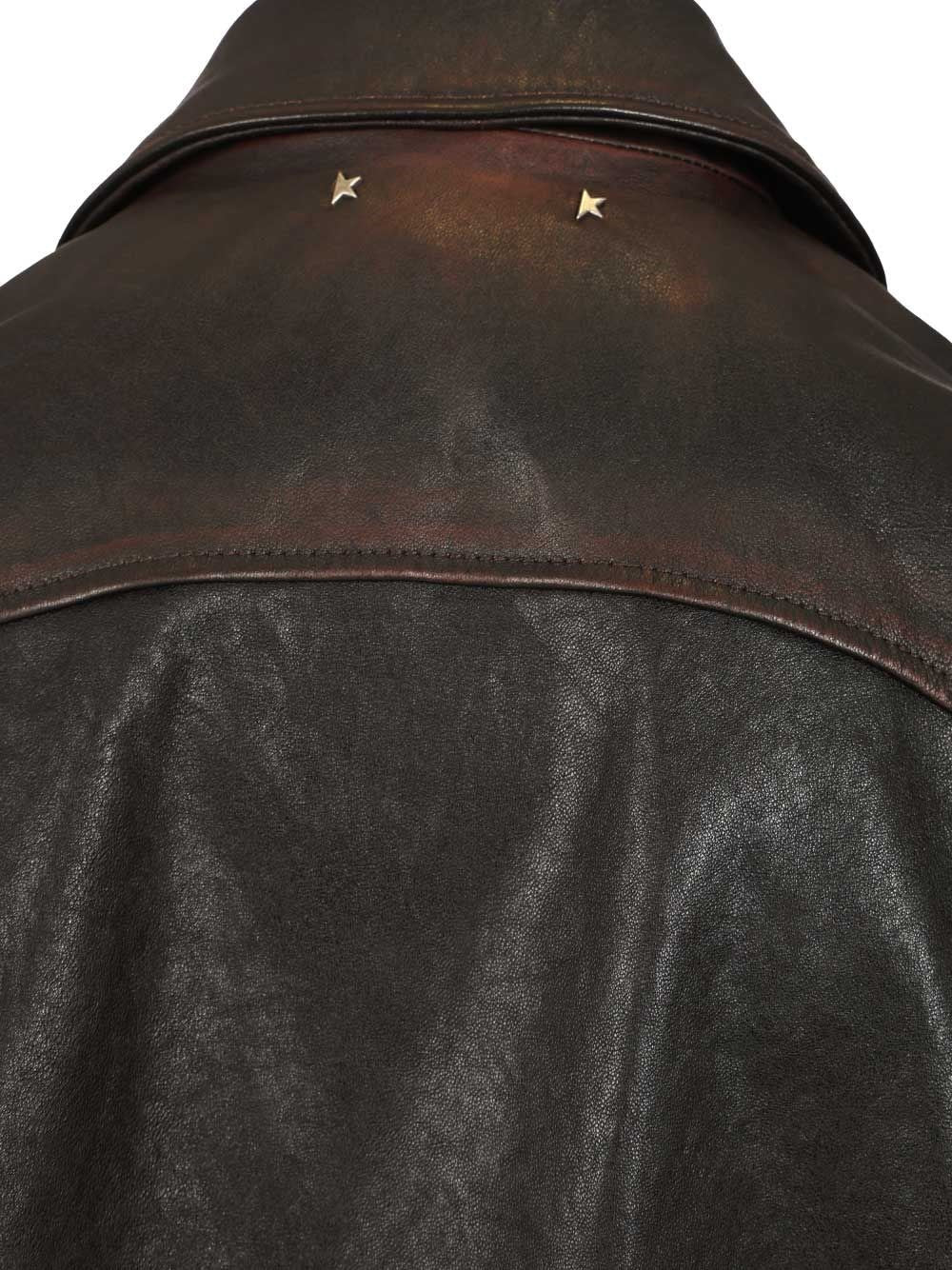 Golden Goose Men Nappa Bomber Jacket GOLDEN GOOSE