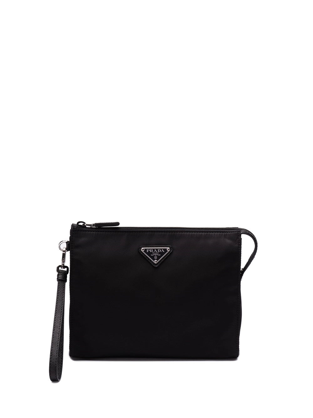 Prada Men Re-Nylon And Saffiano Pouch PRADA