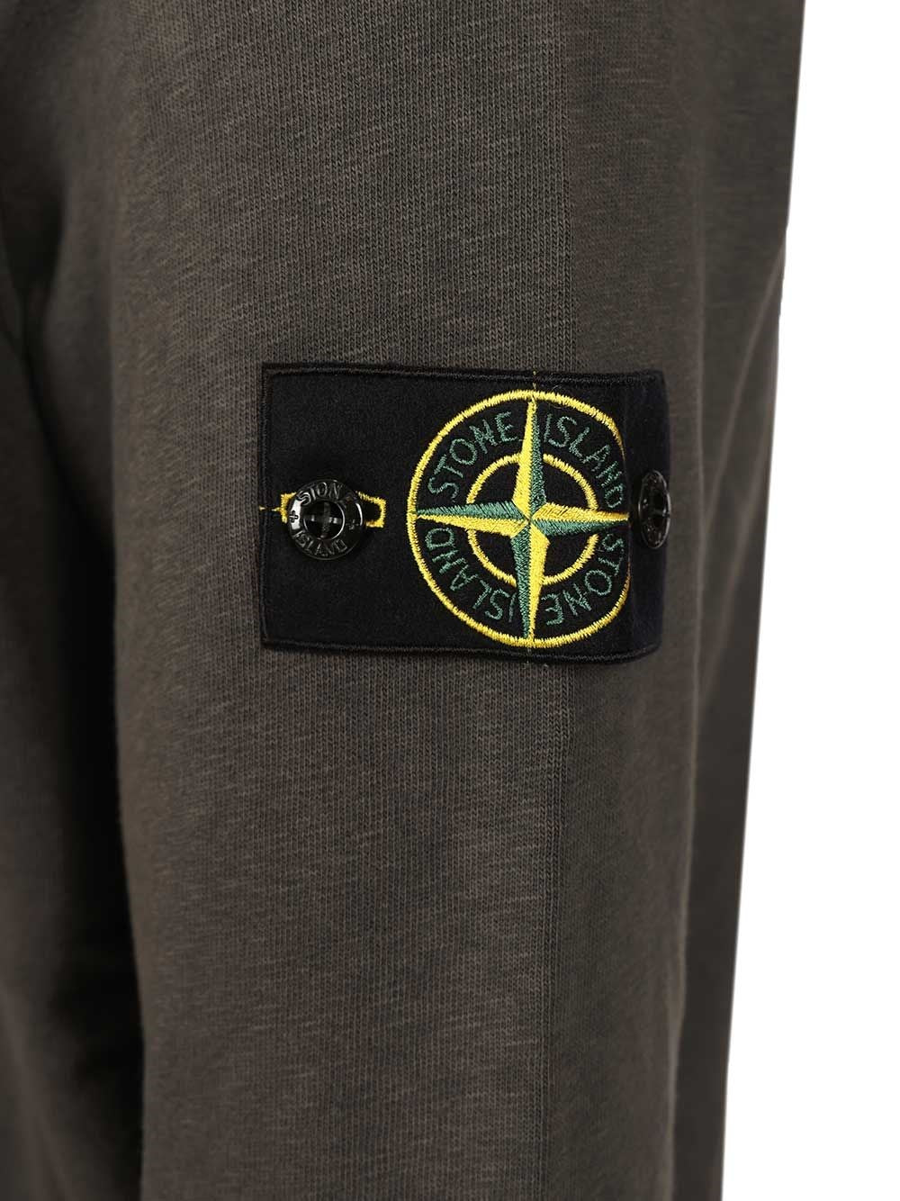Stone Island Men Malfilé Cotton Sweatshirt STONE ISLAND