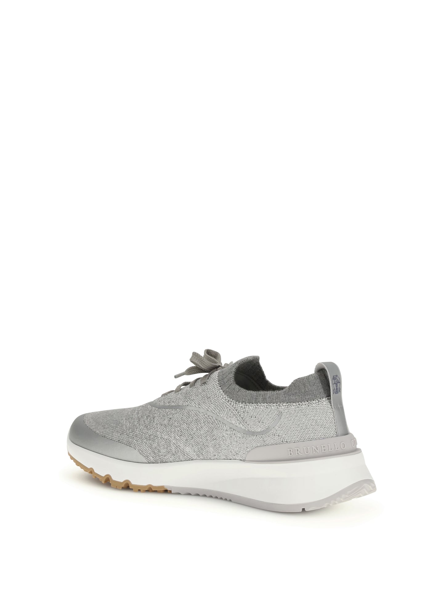 Brunello Cucinelli Men Techno Cotton Knit Sneakers Runners BRUNELLO CUCINELLI