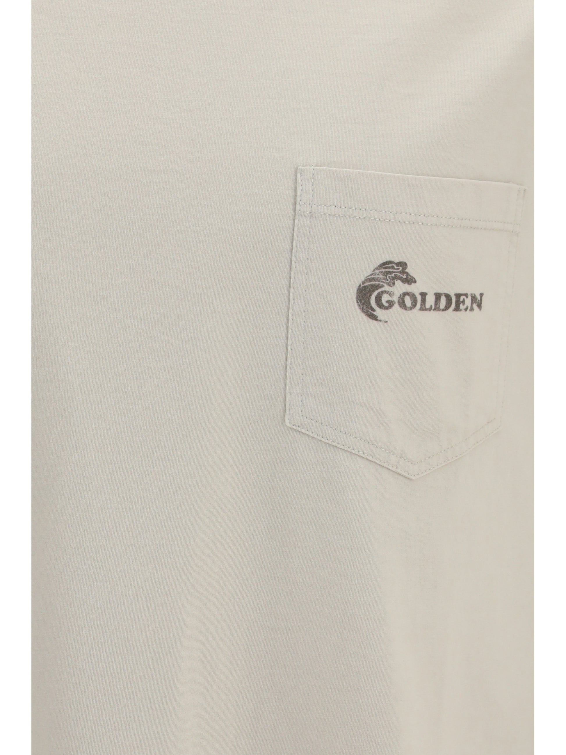 Golden Goose Men Asymmetric Print Sweatshirt GOLDEN GOOSE