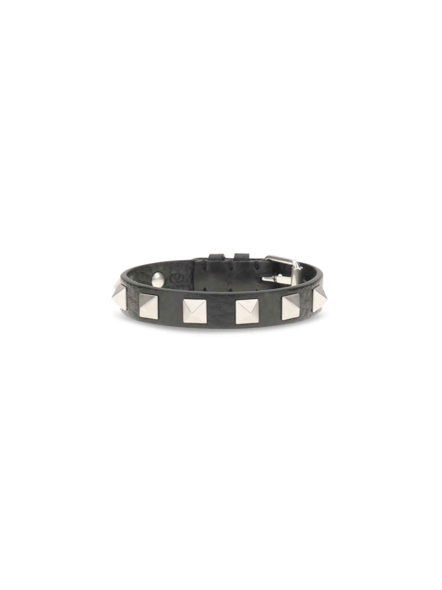 Valentino Garavani Men Rockstud Leather Bracelet VALENTINO GARAVANI