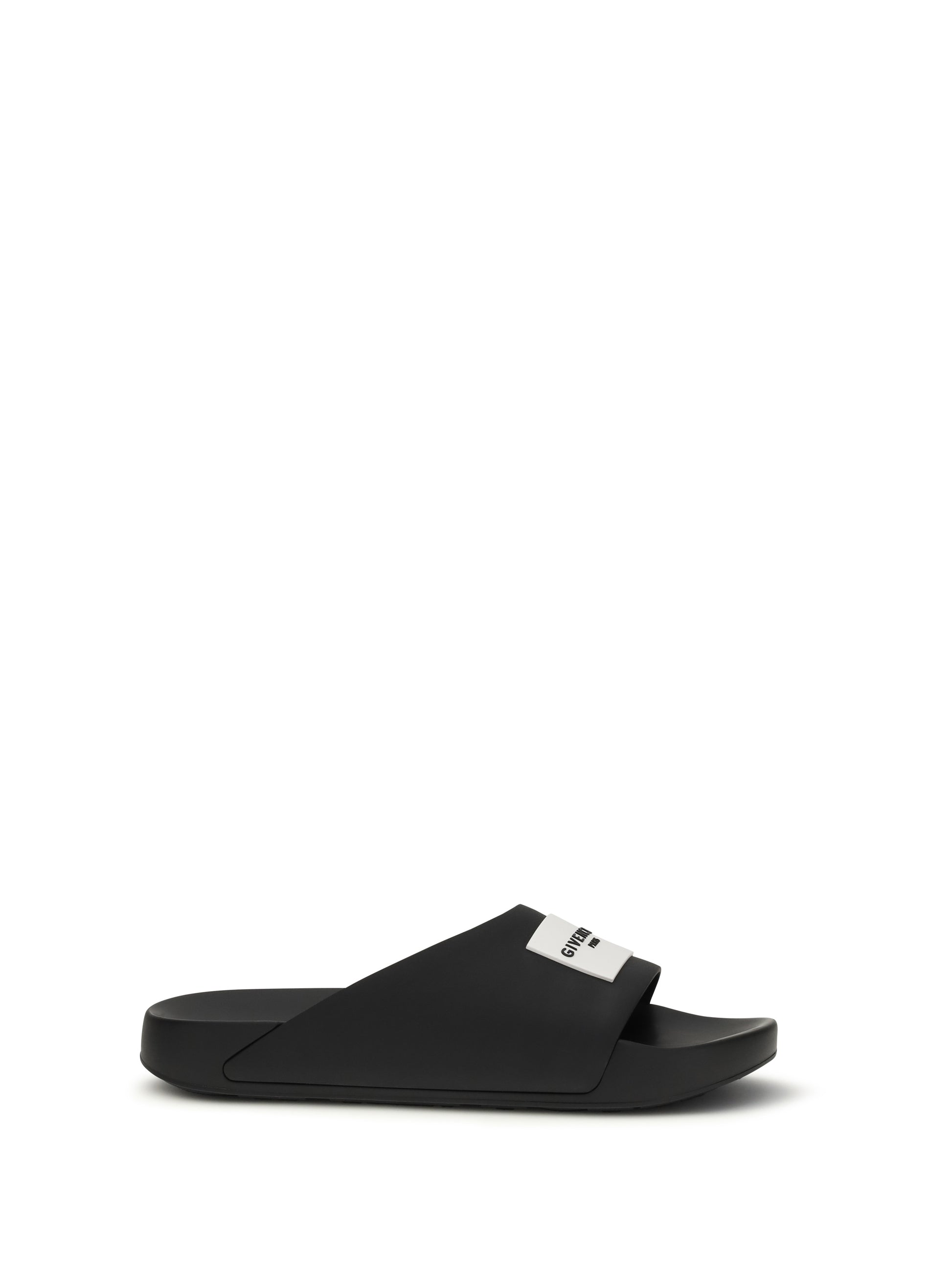 Givenchy Women Rubber Logo Slippers GIVENCHY