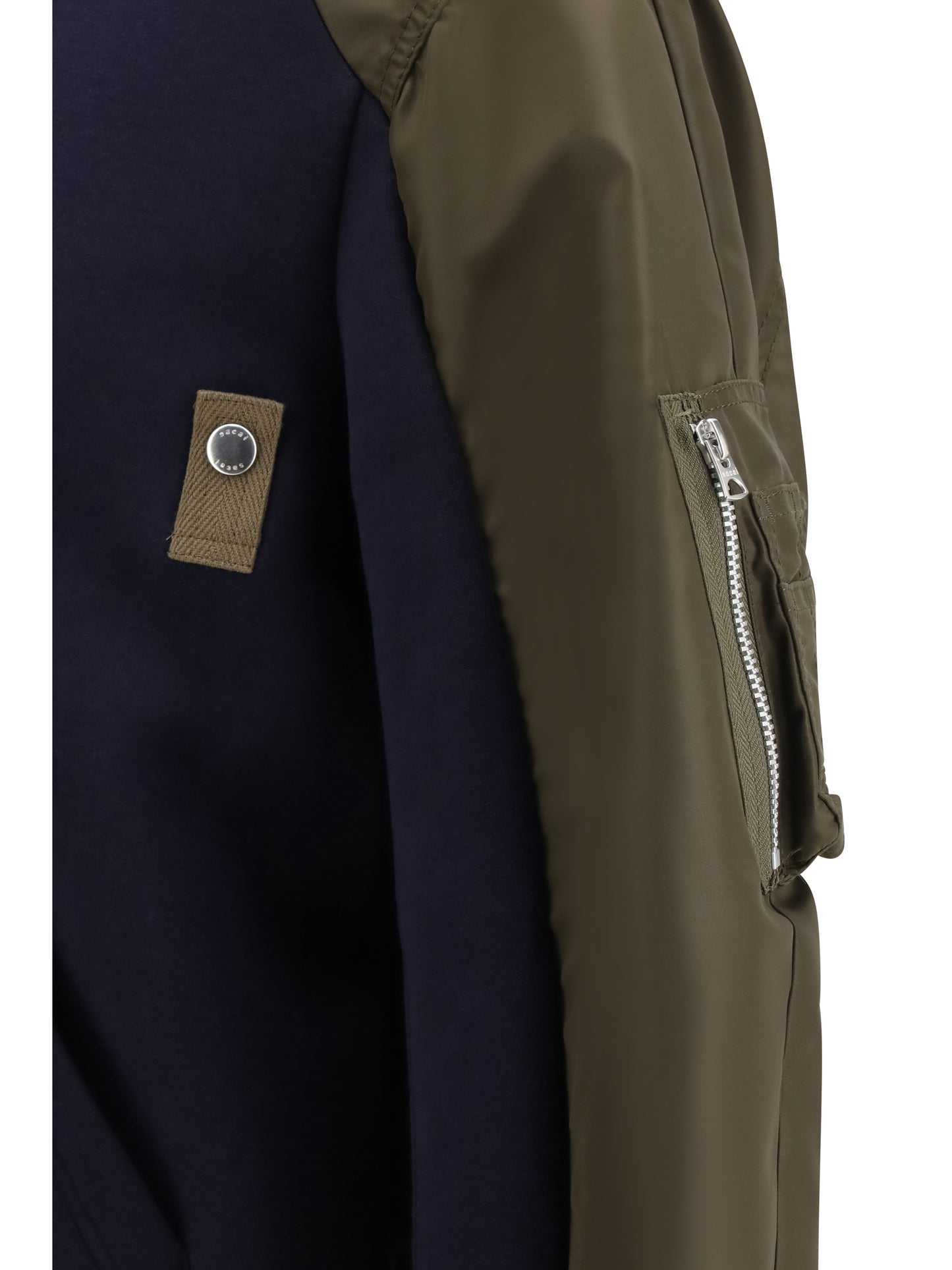 Sacai Men Sponge Sweat Hoodie SACAI