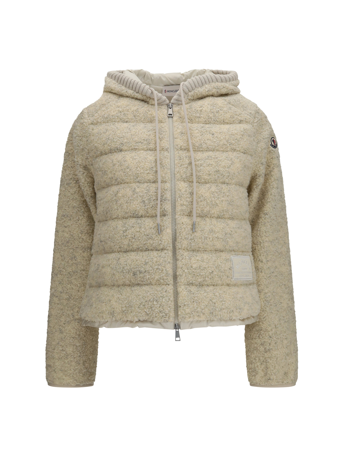 Moncler Women Padded Teddy Hoodie MONCLER