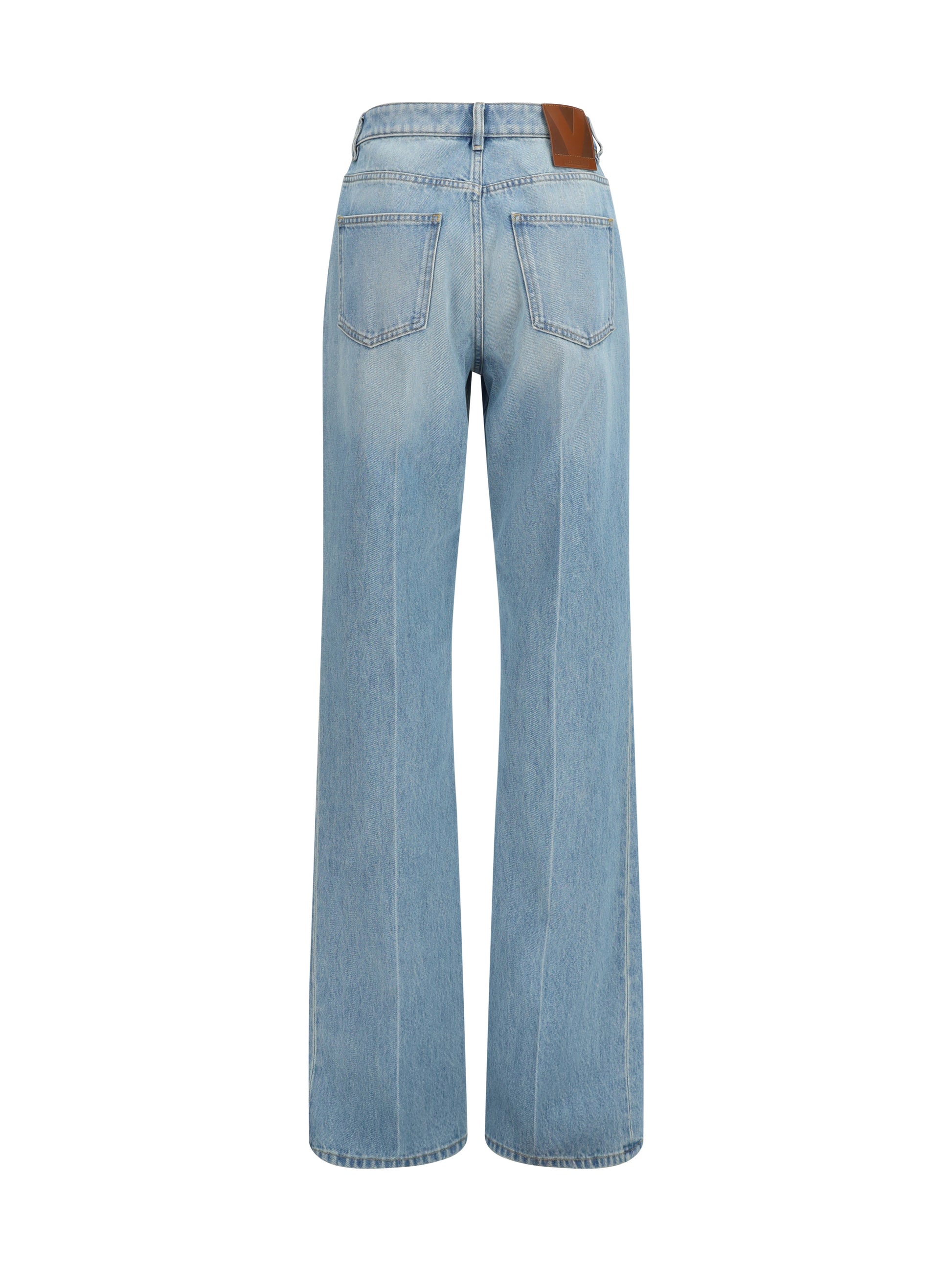 Valentino Women Cotton Jeans VALENTINO