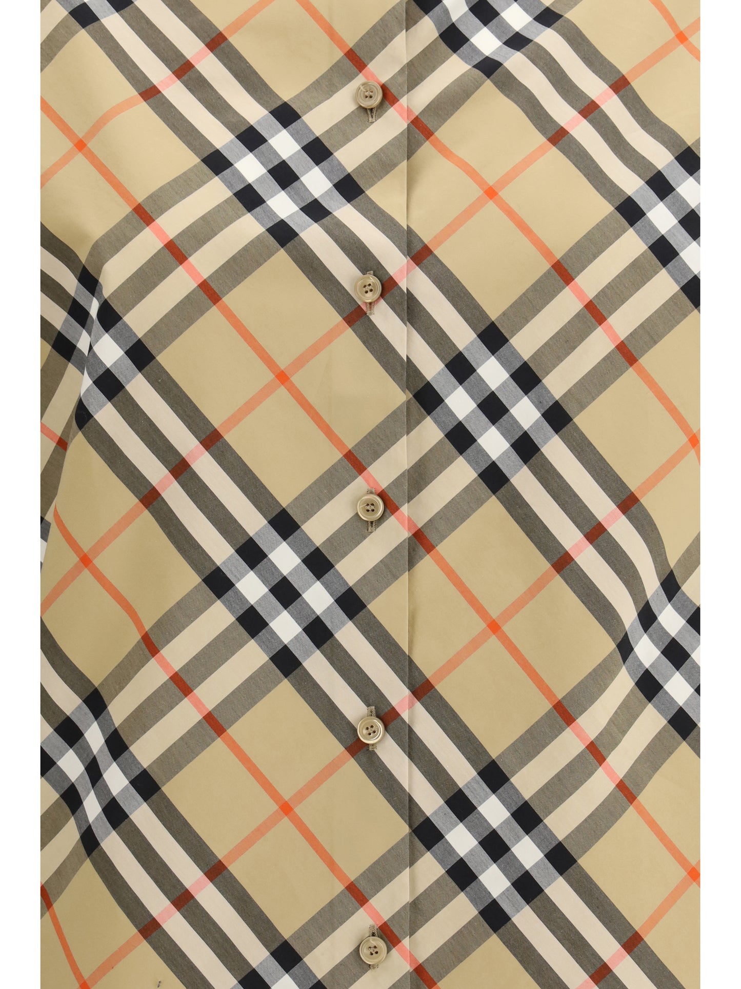 Burberry Women Slim Fit Cotton Check Shirt BURBERRY