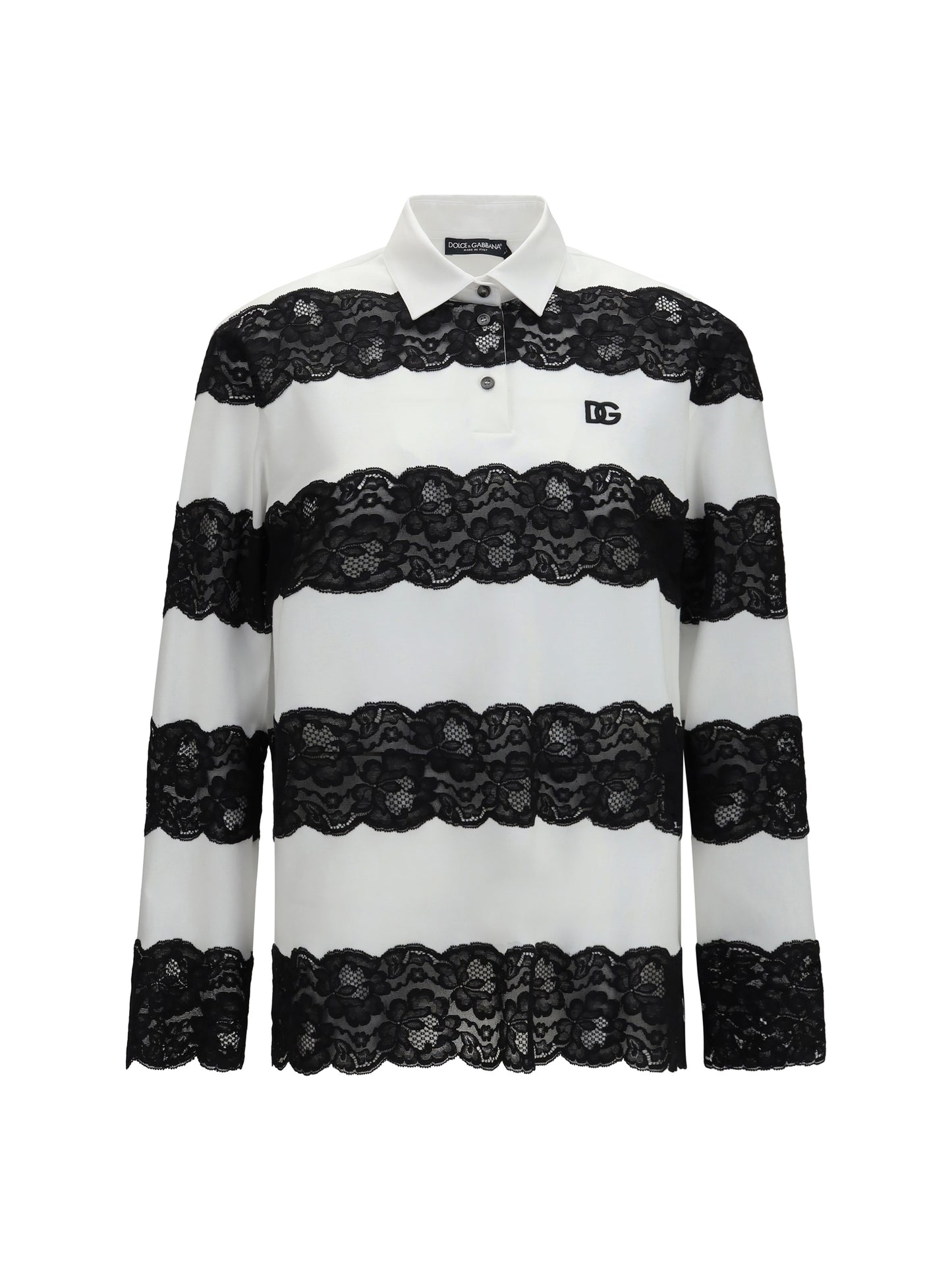 Dolce & Gabbana Women Long-Sleeve Polo DOLCE & GABBANA