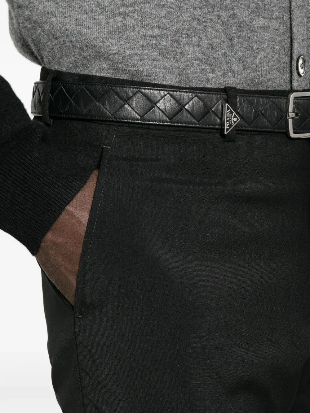 Prada Men Wool Pants PRADA