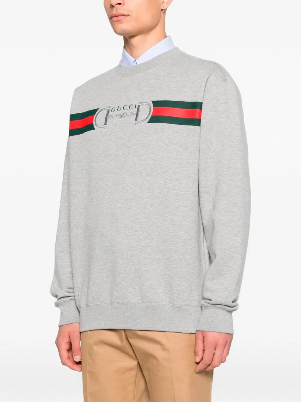 Gucci Men Crew-Neck Sweatshirt GUCCI