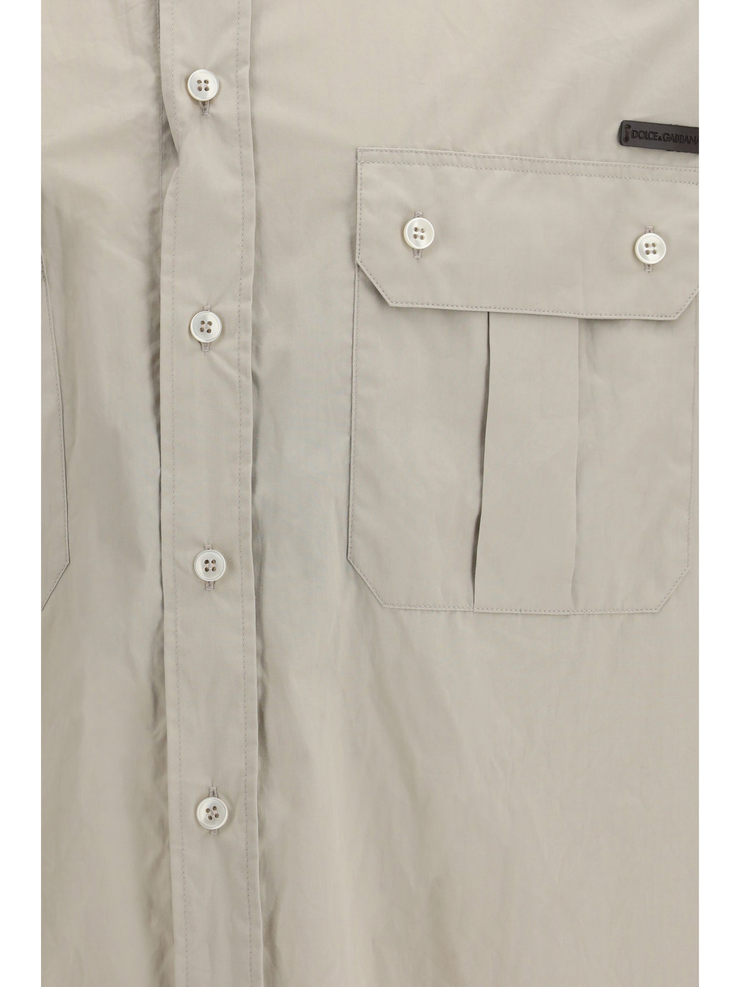 Dolce & Gabbana Men Poplin Shirt DOLCE & GABBANA