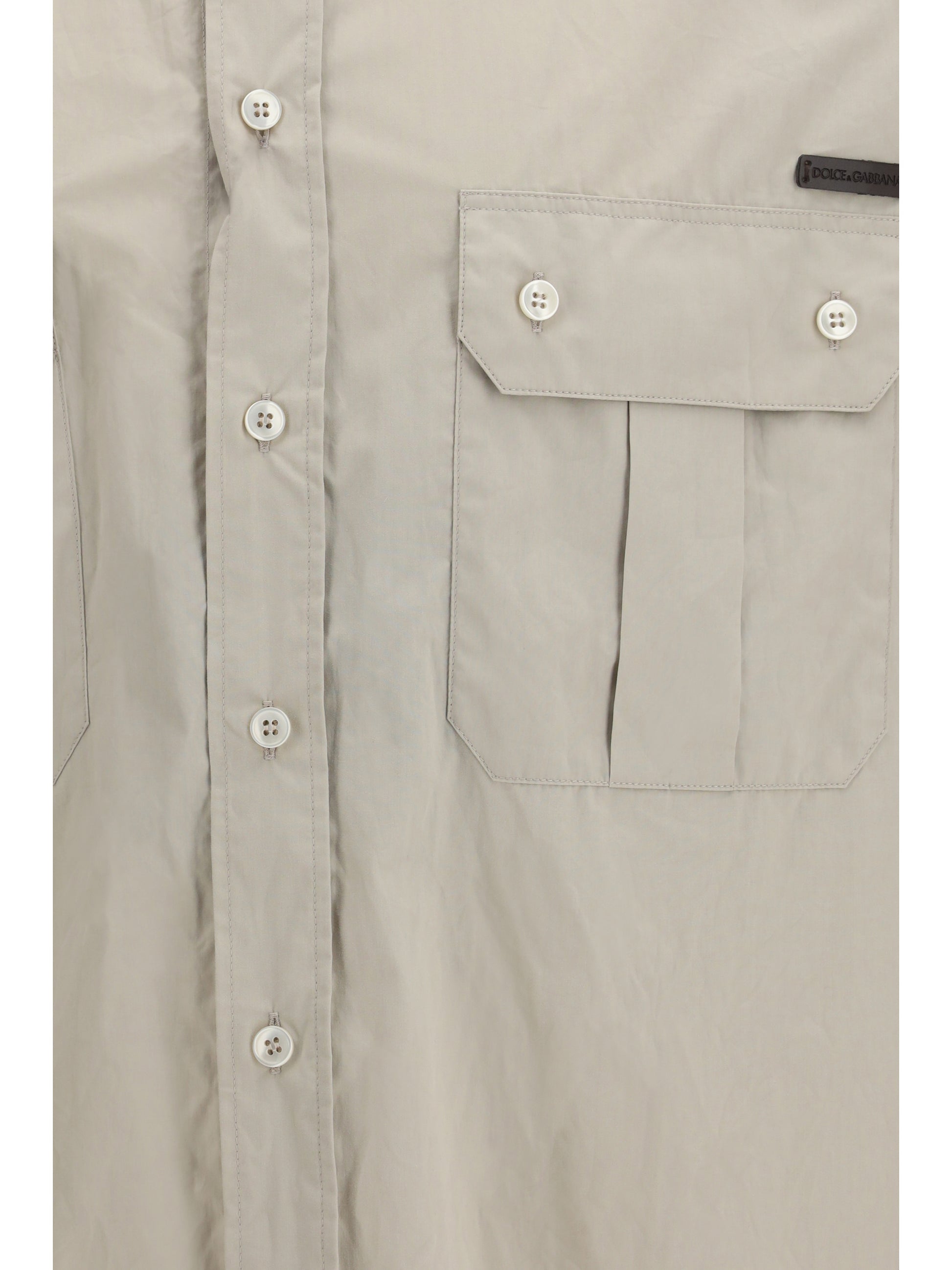 Dolce & Gabbana Men Poplin Shirt DOLCE & GABBANA