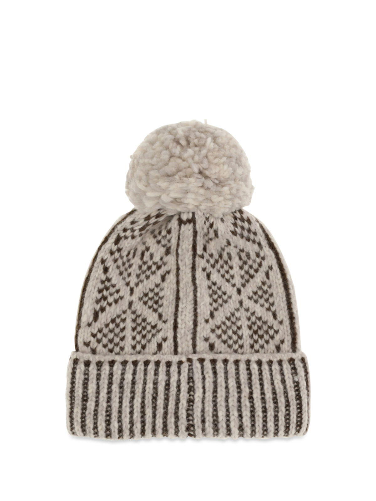 Moncler Grenoble Men Alpaca, Wool And Nylon Blend Beanie With Pom-Pom MONCLER GRENOBLE