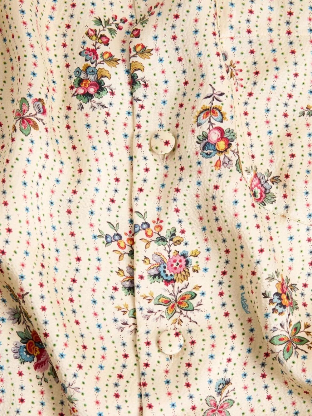 Valentino Garavani Men `Papier Floral` Bowling Shirt VALENTINO GARAVANI