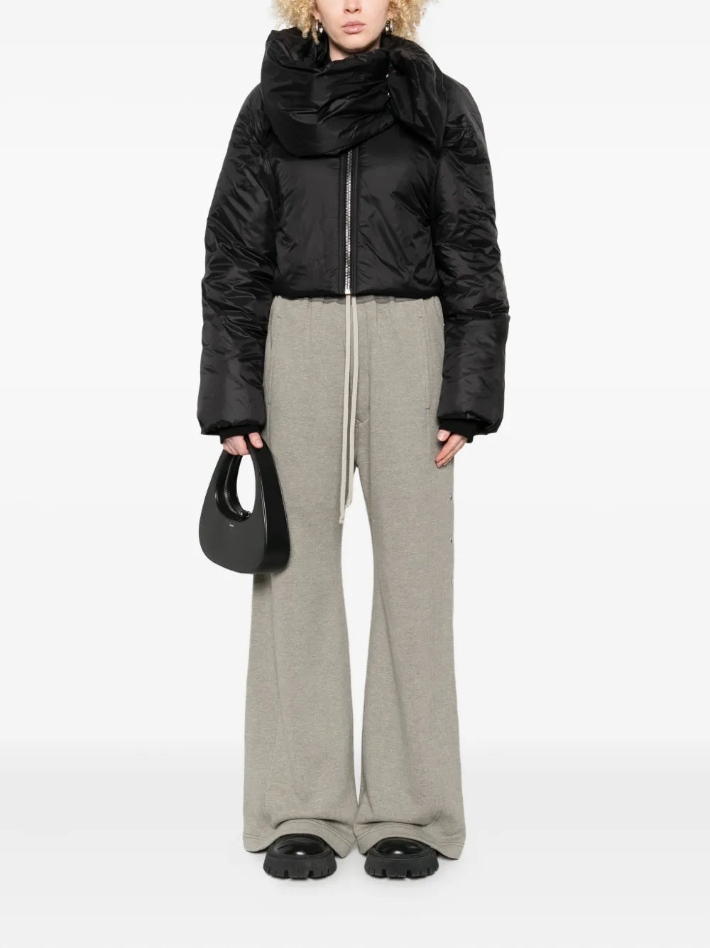 Rick Owens Drkshdw Women Convertible Down Jacket RICK OWENS
