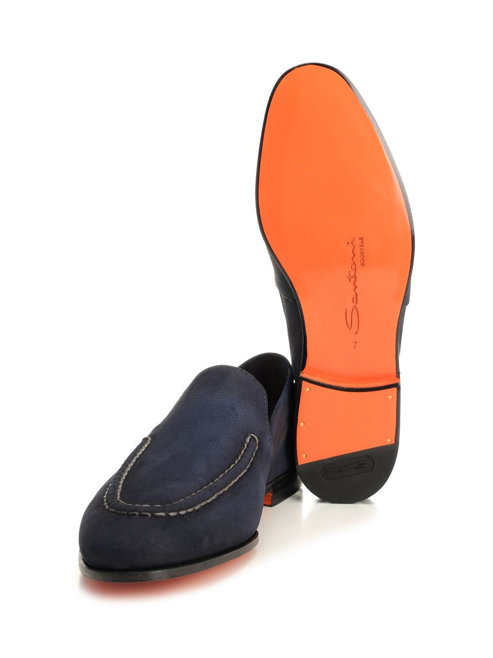 Santoni Men Malibu Suede Moccasin SANTONI
