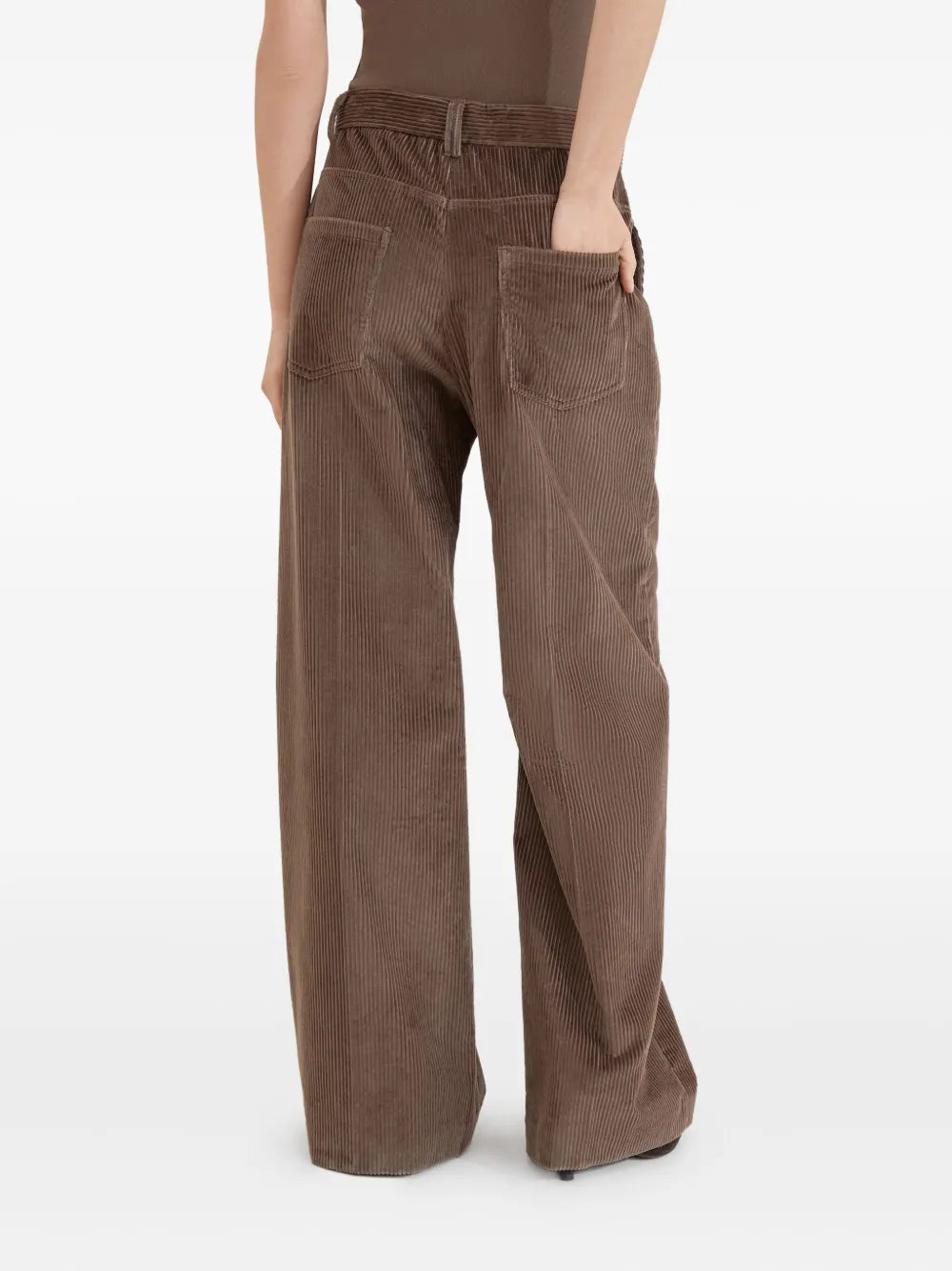 Brunello Cucinelli Women Corduroy Trousers BRUNELLO CUCINELLI