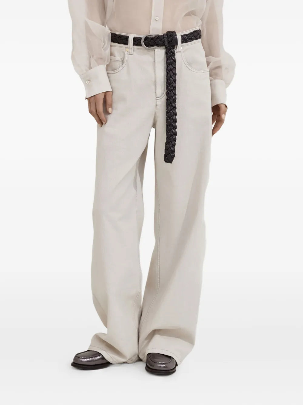 Brunello Cucinelli Women Straight Jeans BRUNELLO CUCINELLI