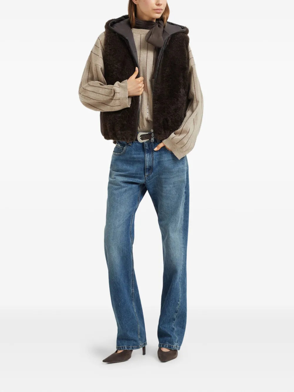 Brunello Cucinelli Women Cotton Jeans BRUNELLO CUCINELLI