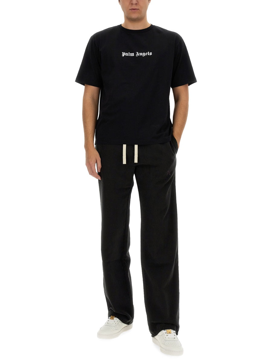 Palm Angels Men Pants With Logo PALM ANGELS
