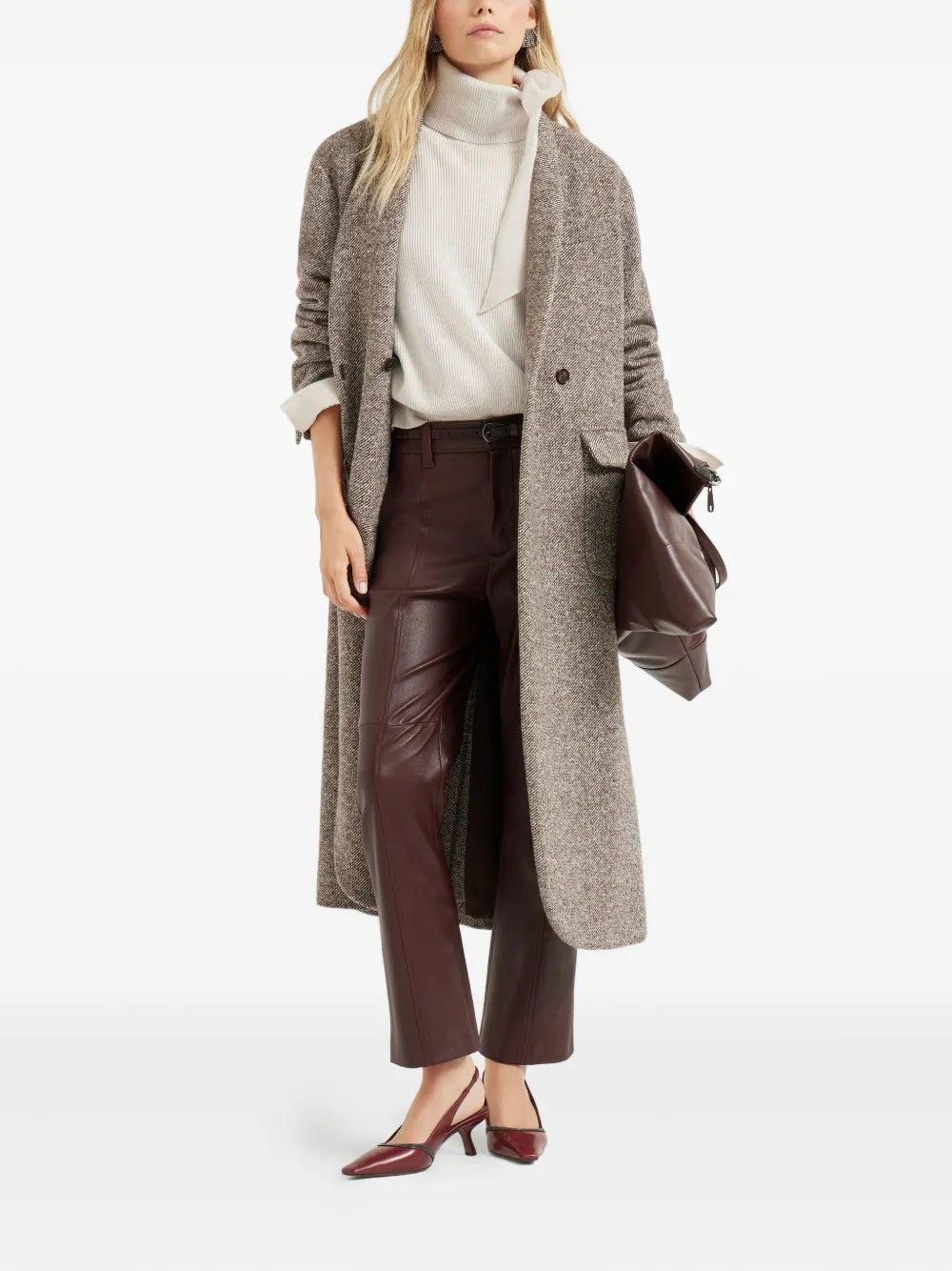 Brunello Cucinelli Women Belted Coat BRUNELLO CUCINELLI
