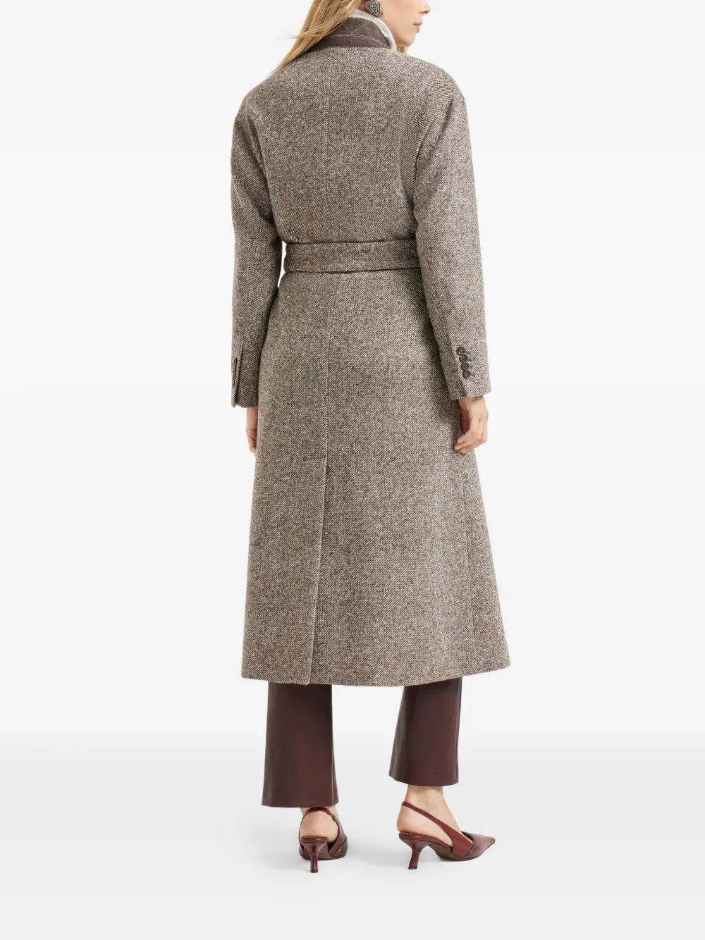 Brunello Cucinelli Women Belted Coat BRUNELLO CUCINELLI