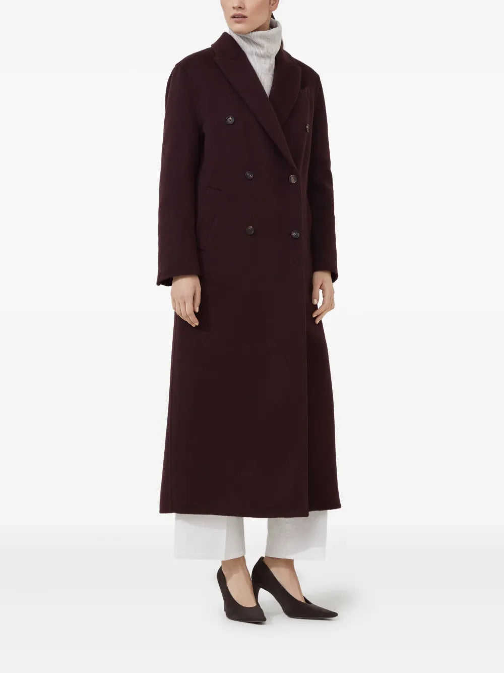 Brunello Cucinelli Women Double-Breasted Coat BRUNELLO CUCINELLI