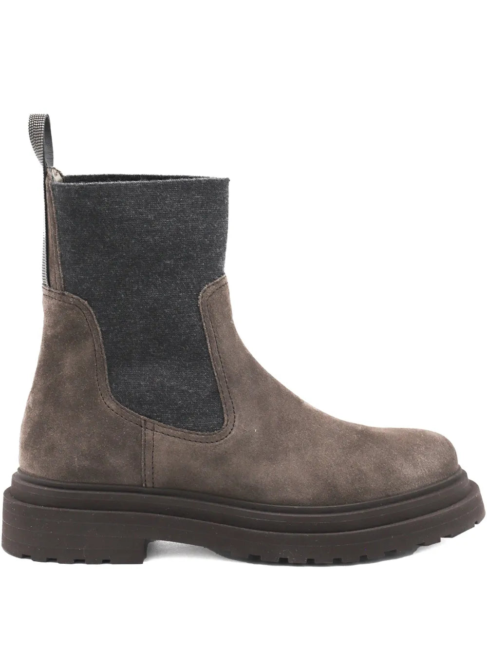 Brunello Cucinelli Women Suede Chelsea Boots BRUNELLO CUCINELLI
