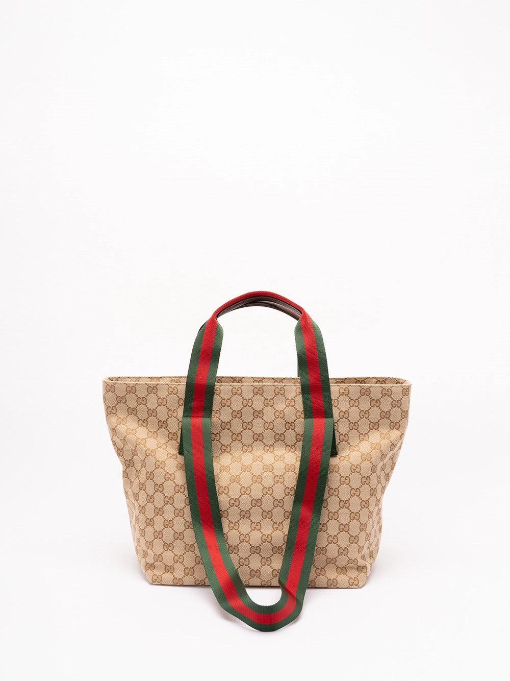 Gucci Men `Gg` Canvas Tote Bag GUCCI