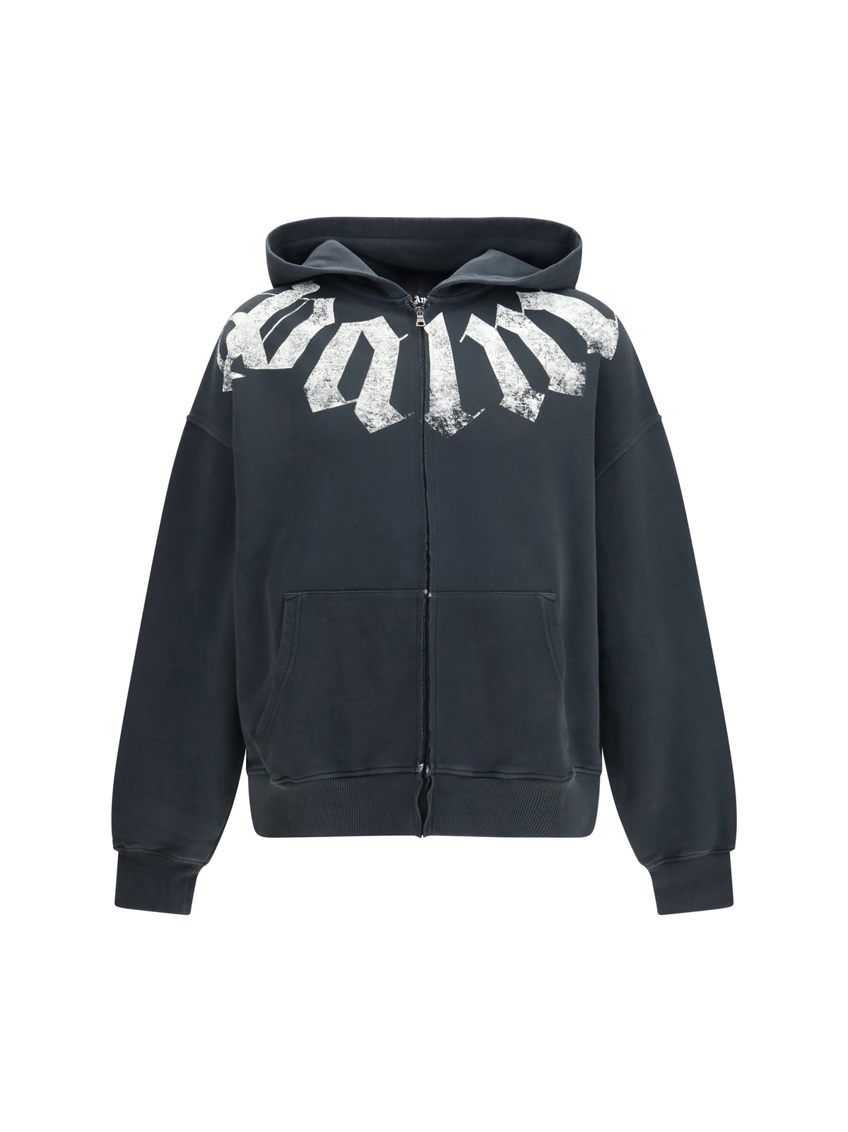 Palm Angels Men Hooded Zip Sweatshirt PALM ANGELS
