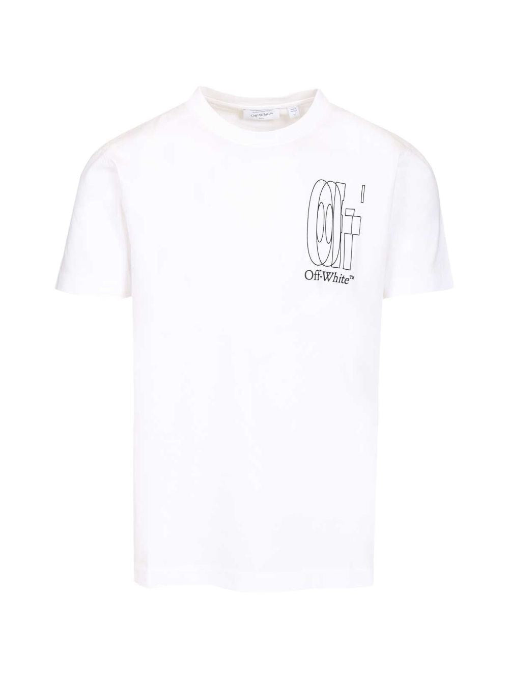 Off-White Men Outline Double Arrow Slim T-Shirt OFF-WHITE