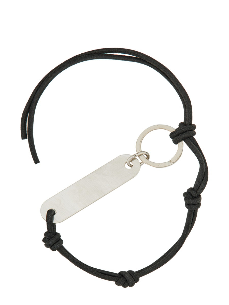 Our Legacy Men Leather Keychain OUR LEGACY