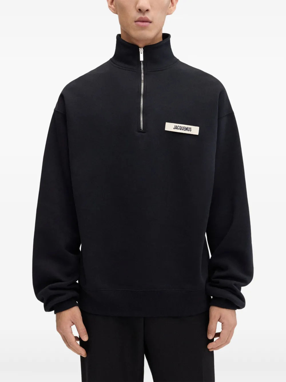 Jacquemus Men Half-Zip Sweatshirt JACQUEMUS