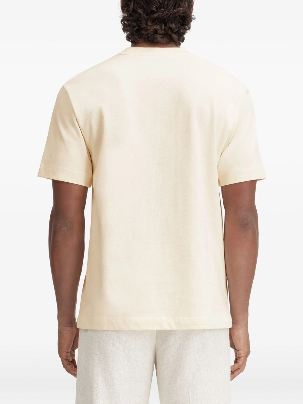 Jacquemus Men T-Shirt With Logo Appliqué JACQUEMUS