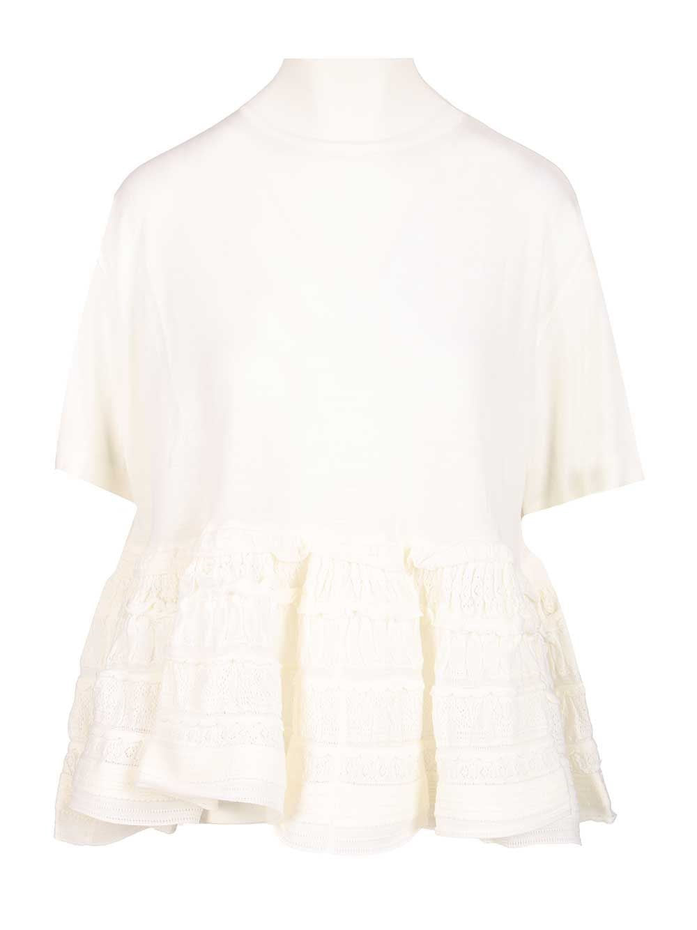 Alaïa Women Cryoline Wool Top ALAIA