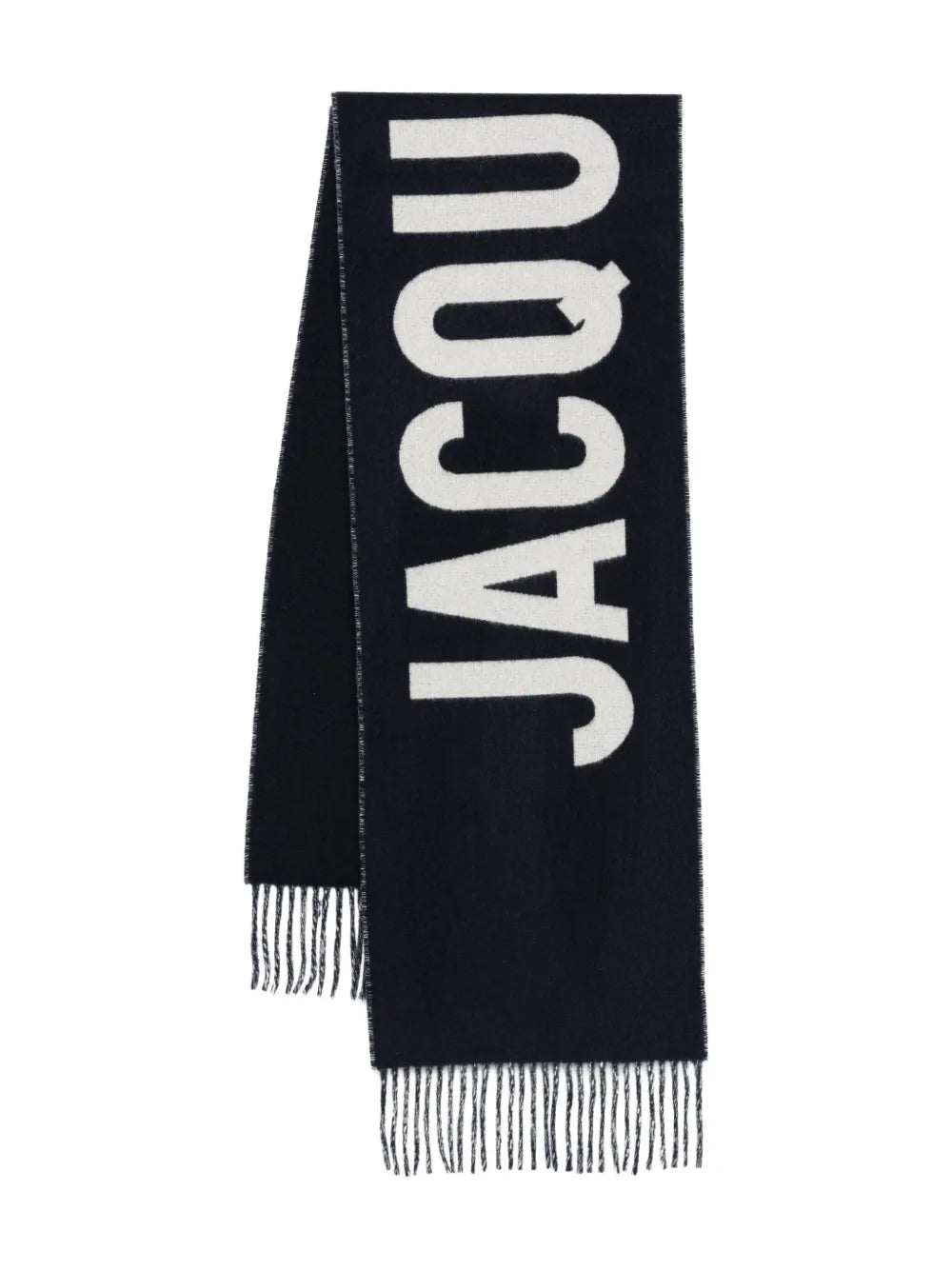 Jacquemus Unisex Scarf With Embroidered Logo JACQUEMUS