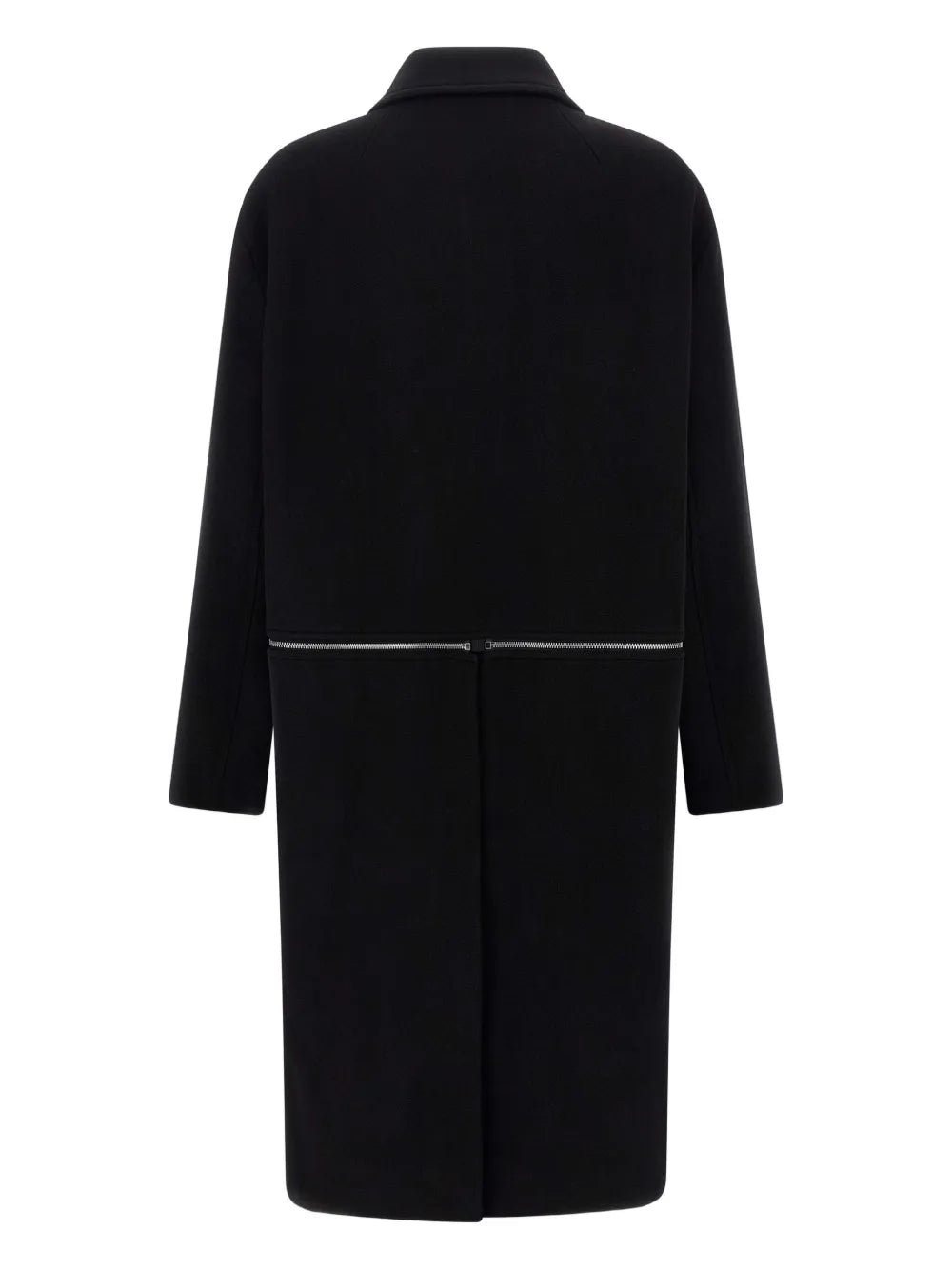 Rick Owens Men Blixa Jumbo Mac Zip-Up Coat RICK OWENS