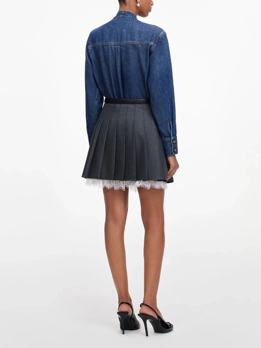 Self-Portrait Women Tie Neck Shirt SELF-PORTRAIT