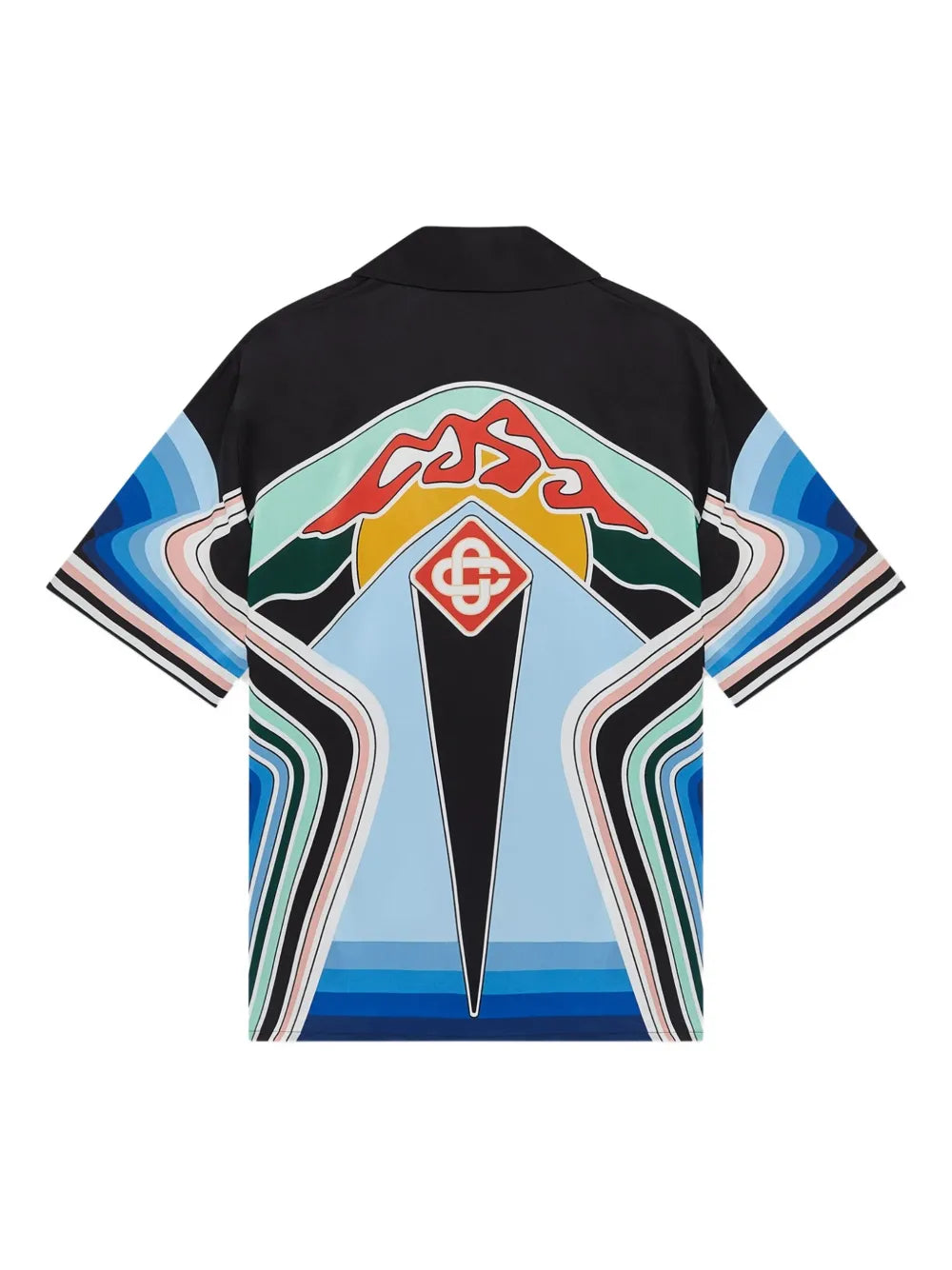 Casablanca Men Graphic Mountain Print Shirt CASABLANCA