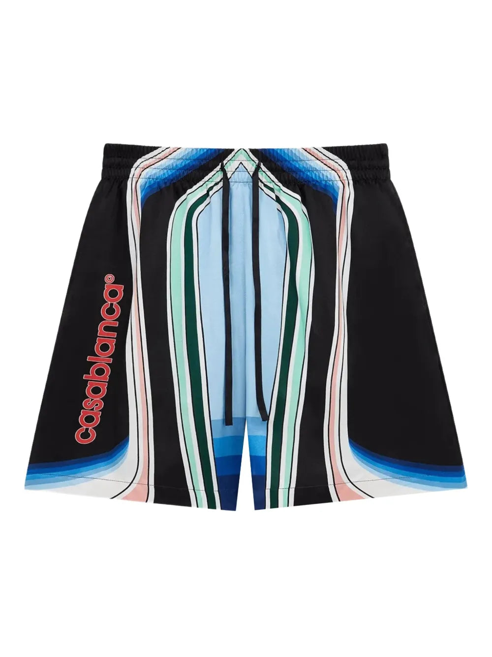 Casablanca Men Graphic Mountain Shorts CASABLANCA