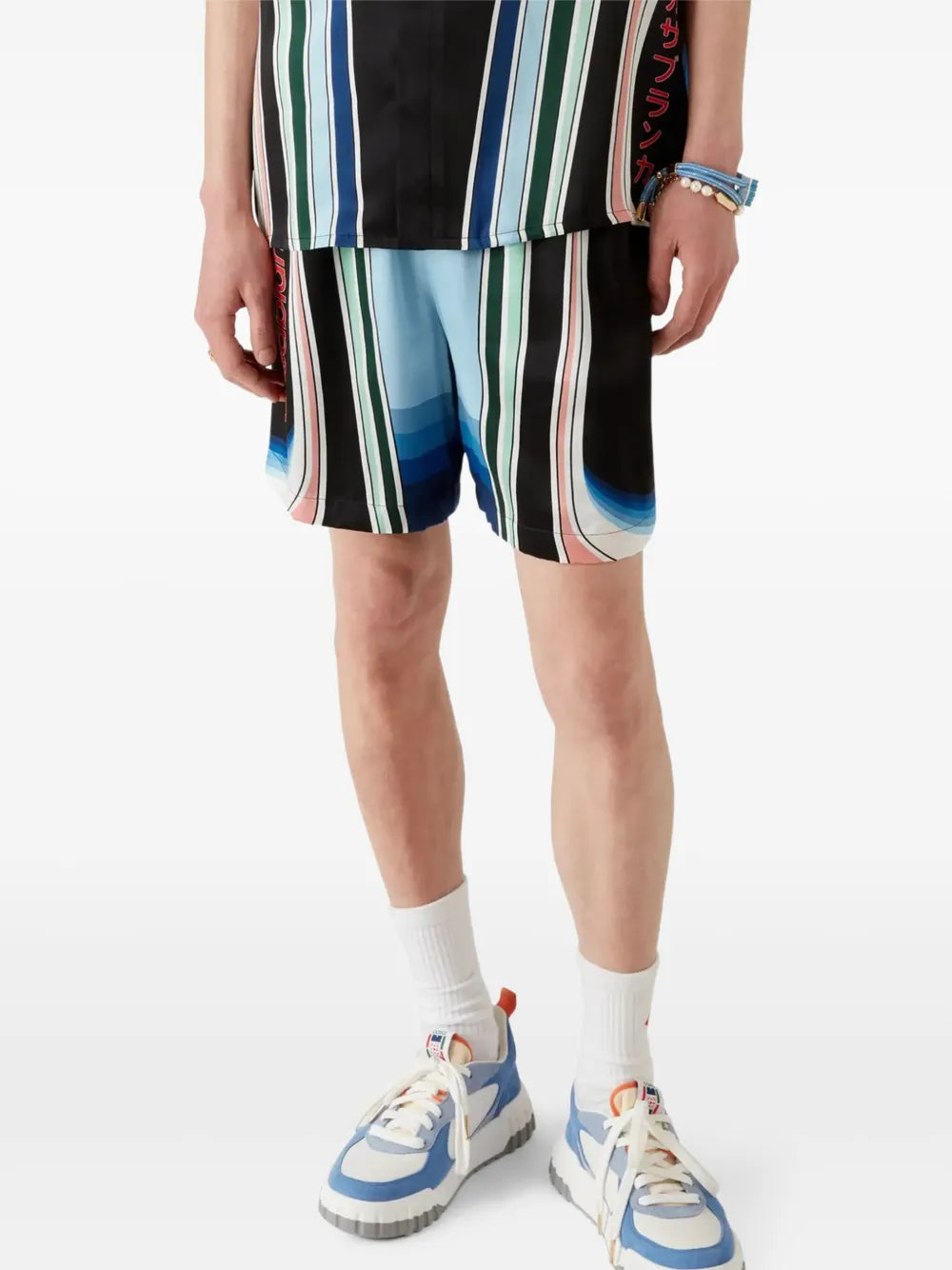 Casablanca Men Graphic Mountain Shorts CASABLANCA