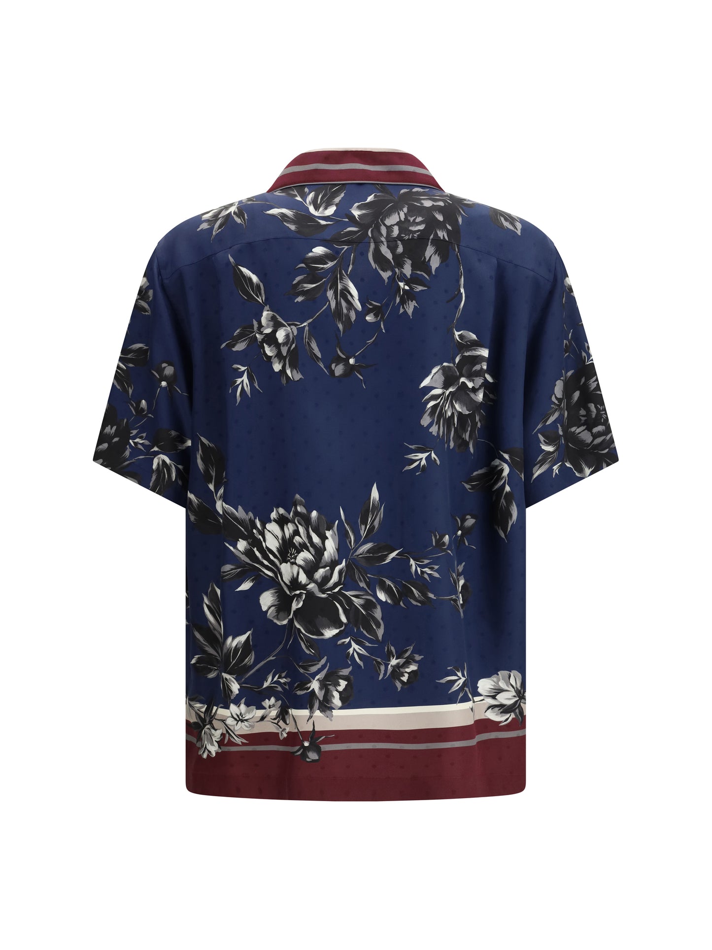 Dolce & Gabbana Men Silk Short-Sleeve Shirt DOLCE & GABBANA