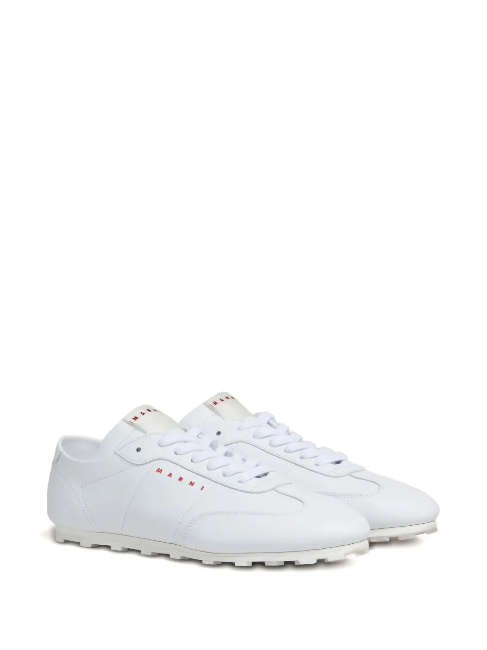 Marni Women Leather Lace-Up Sneakers MARNI