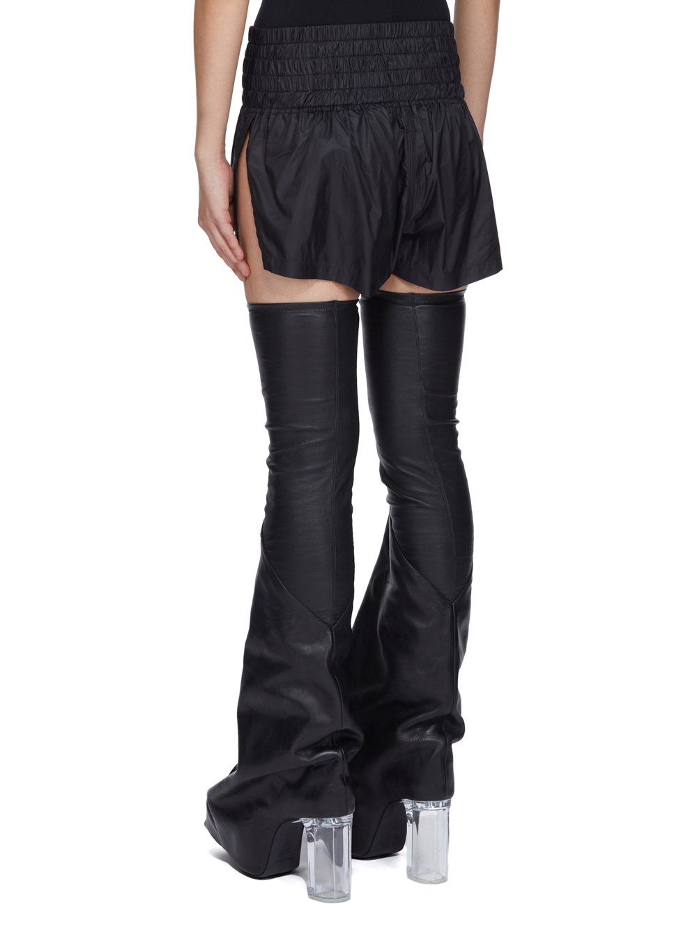 Rick Owens Women Women`S Black Shorts By Rick Owens RICK OWENS