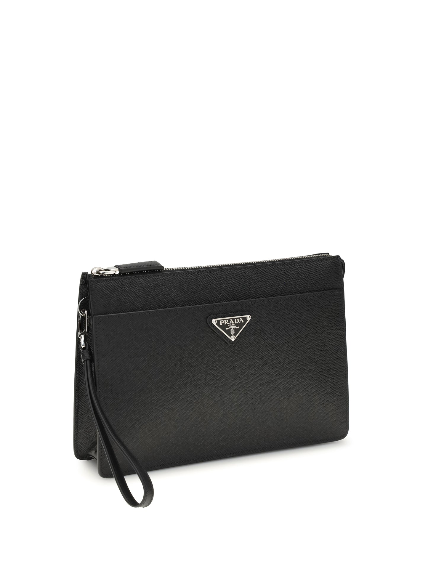 Prada Men Leather Pouch PRADA