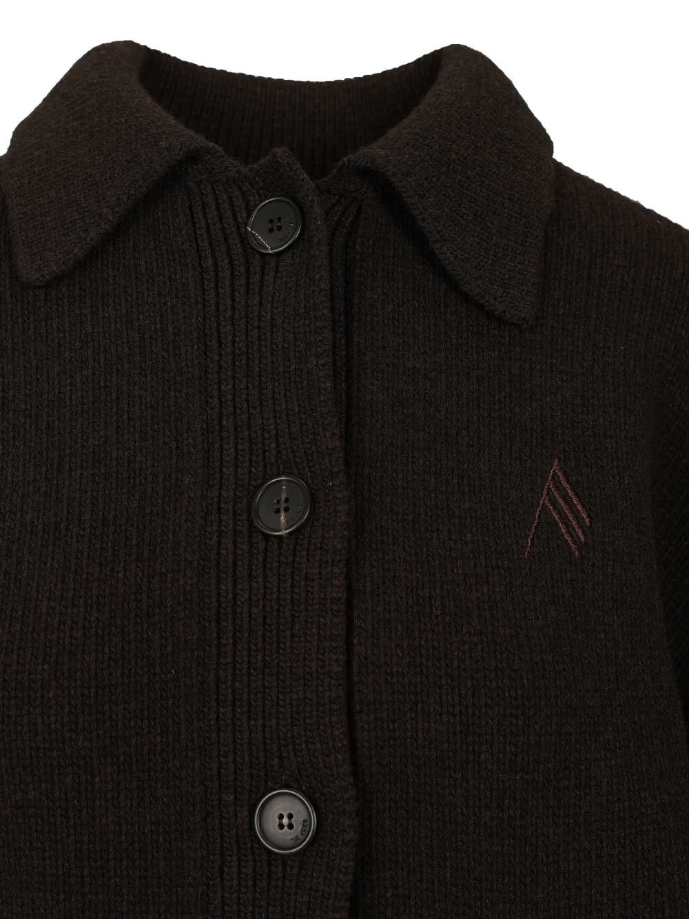 The Attico Women Cashmere And Wool Cardigan THE ATTICO