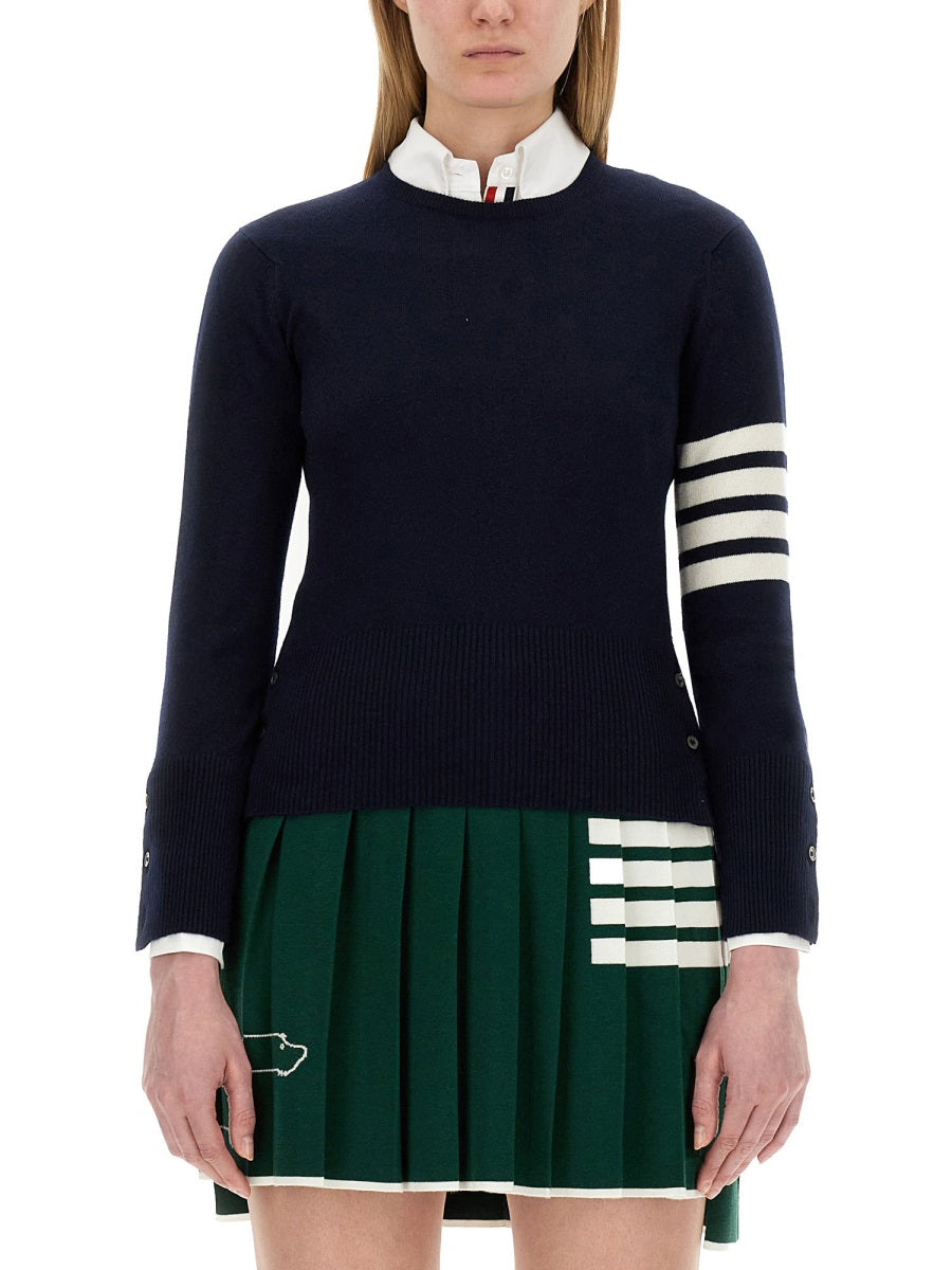 Thom Browne Women 4Bar Shirt THOM BROWNE