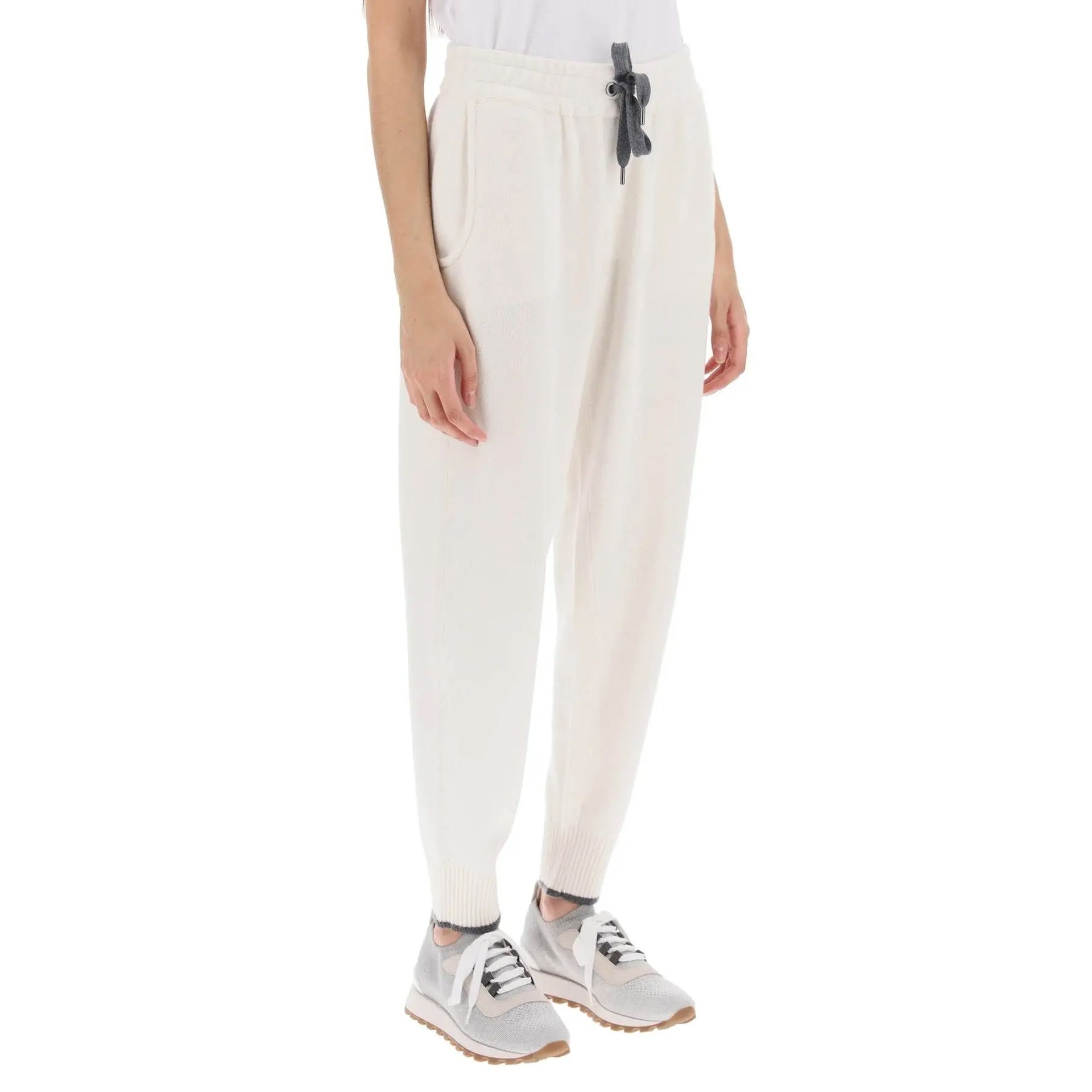 Brunello Cucinelli Cashmere Jogging Pants Women BRUNELLO CUCINELLI
