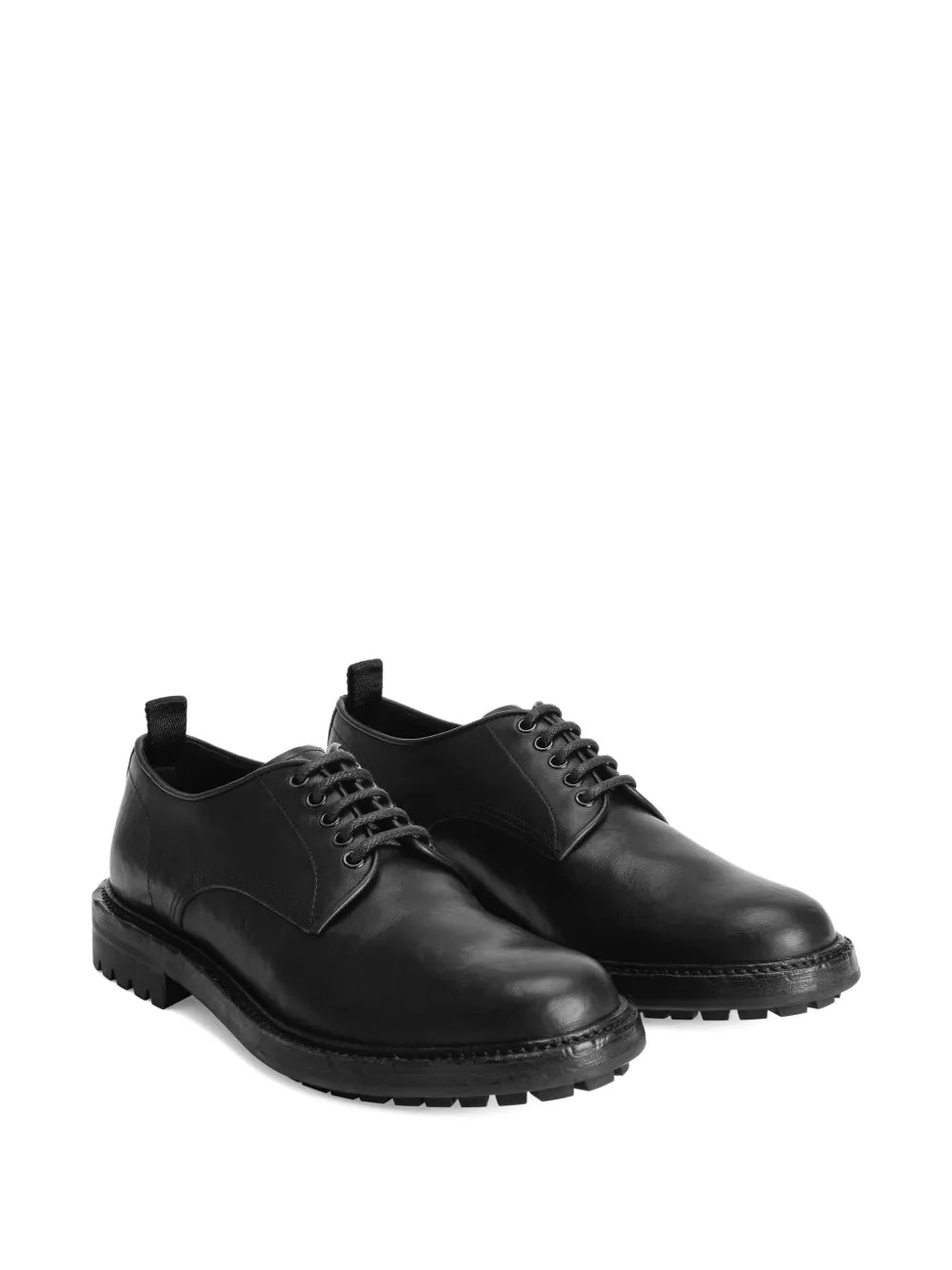 Dolce & Gabbana Men Leather Oxford Lace-Ups DOLCE & GABBANA