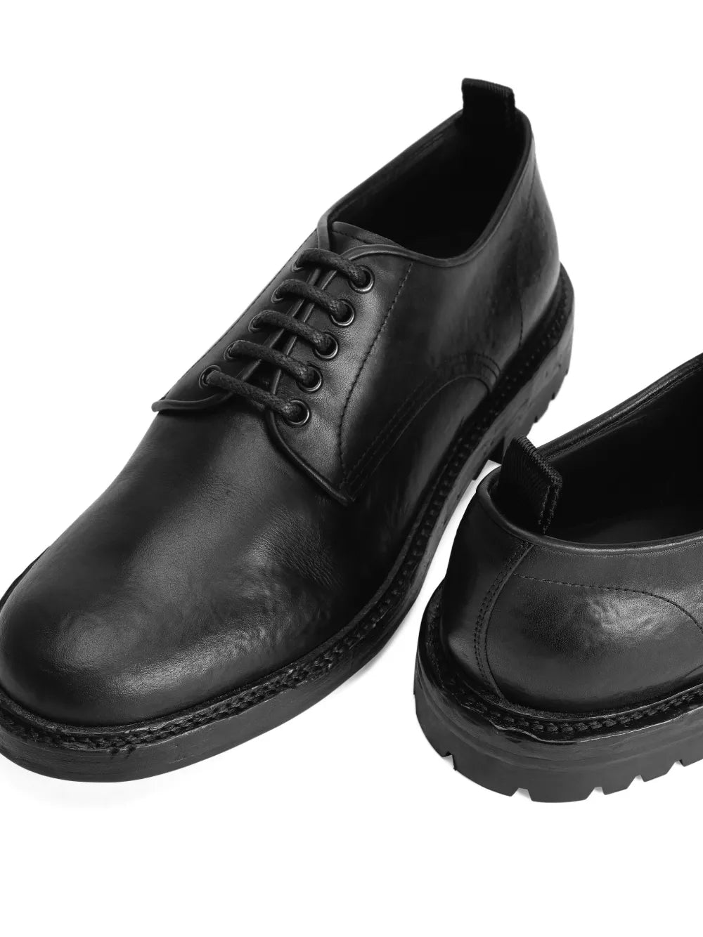 Dolce & Gabbana Men Leather Oxford Lace-Ups DOLCE & GABBANA